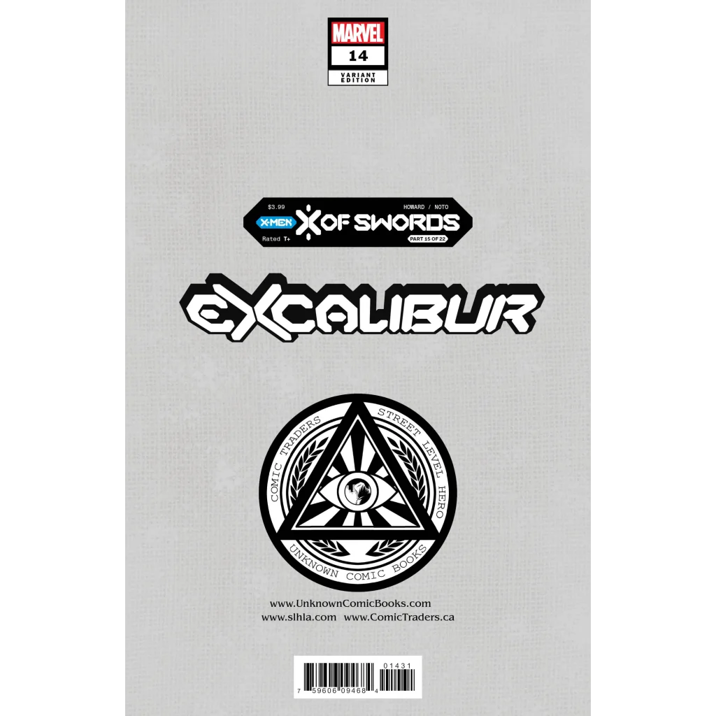 Epic Female Heroes Clash in Excalibur #14 XOS Comic Book Cover art scene