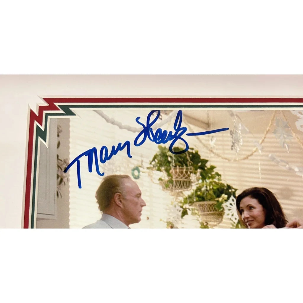 Will Ferrell and Mary Steenburgen autographed Elf deluxe framed photo