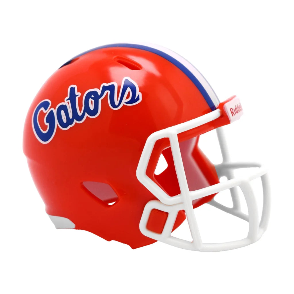 Red Florida Gators Riddell Speed Pocket Pro mini helmet