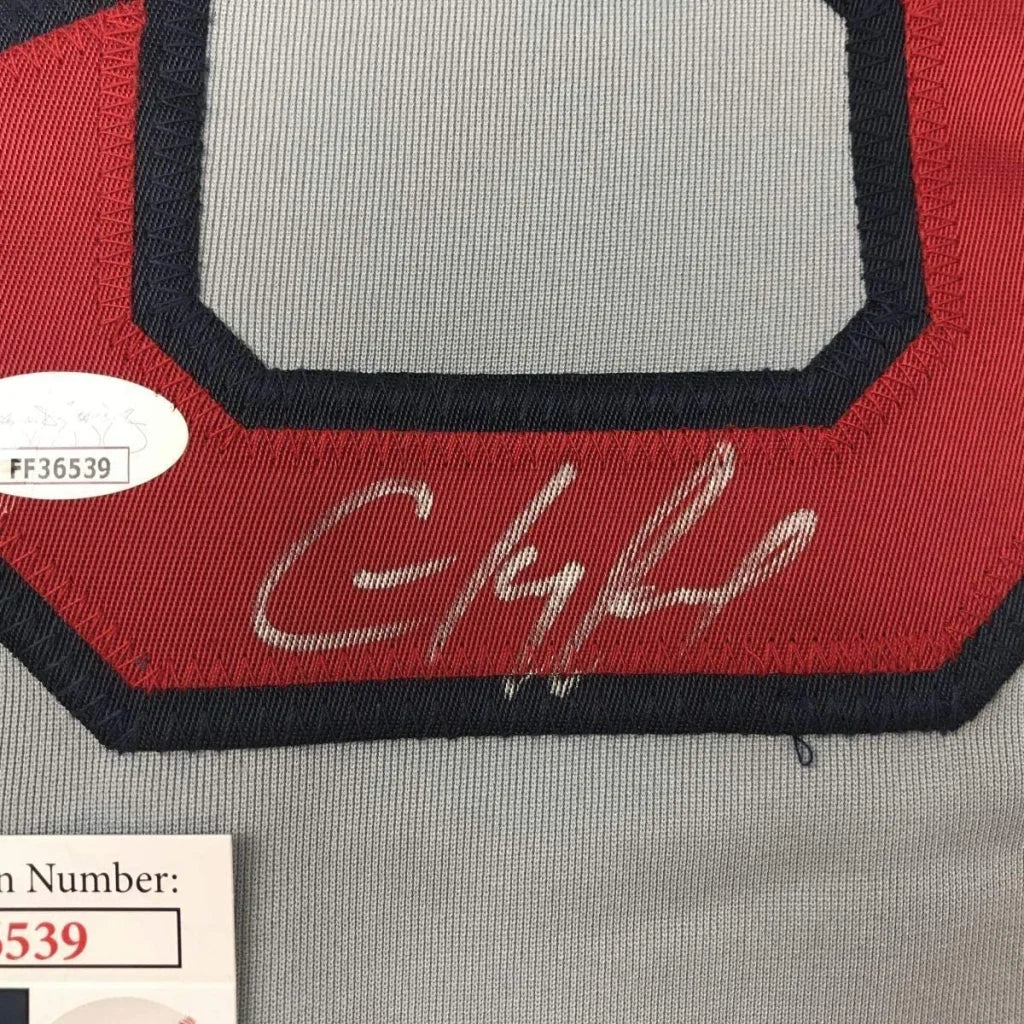 Red and black number 0 jersey with autograph on Boston Grey Baseball Jersey for your man cave