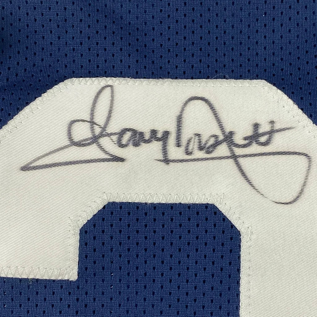 Framed autographed Tony Dorsett Dallas Thanksgiving jersey with JSA COA