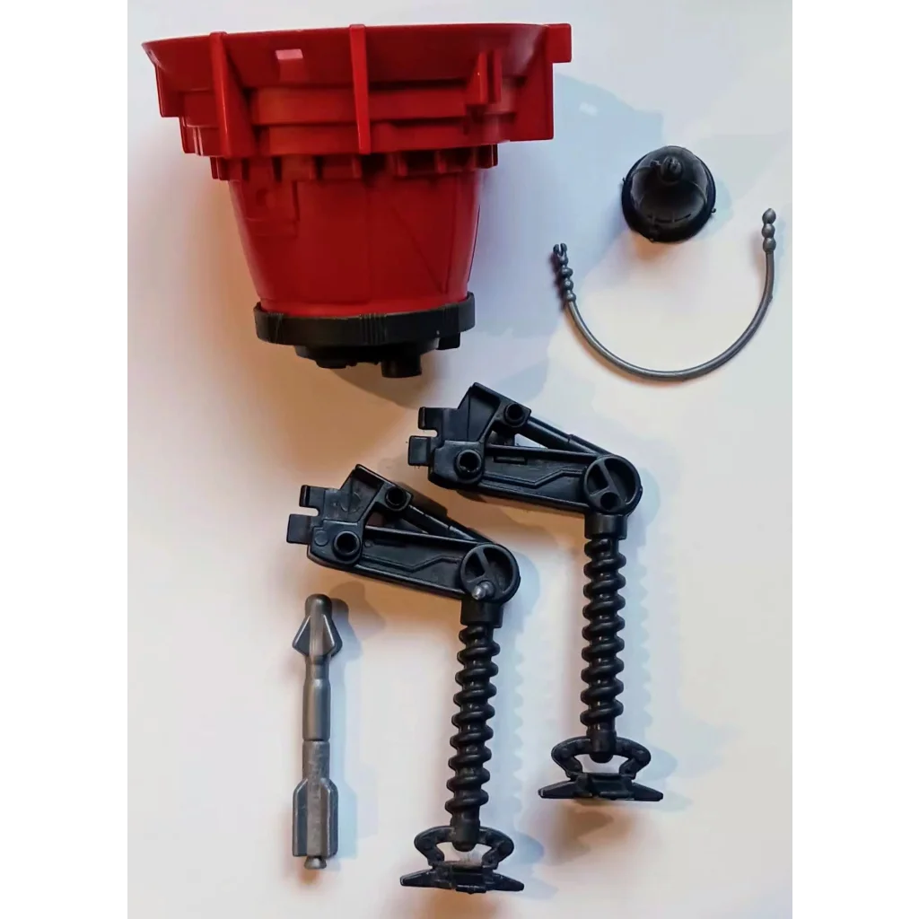 Rare 1987 Cobra Pogo Battle Ball vehicle with red drill bit holder