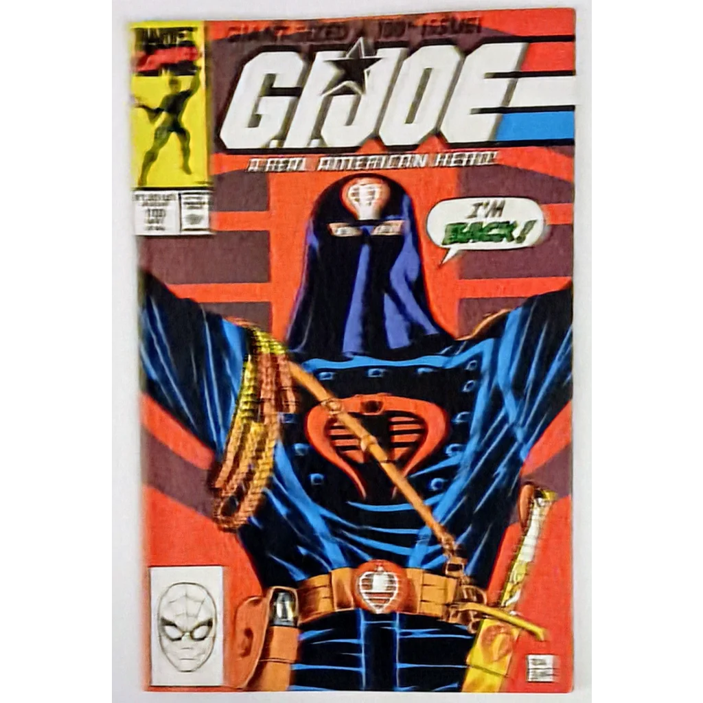 G.I. Joe Real American Hero cloaked action figure with staff