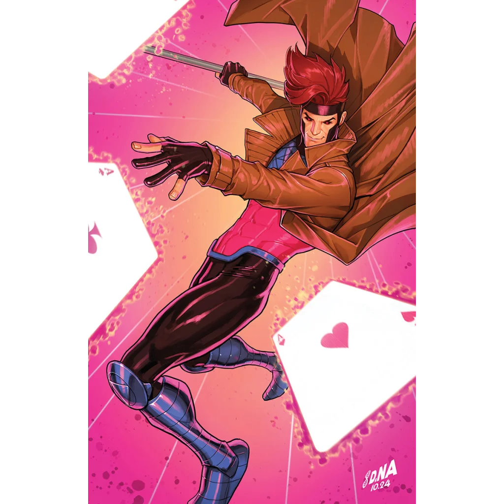 David Nakayama Exclusive Gambit X-Men Variant Comic – Vintage and