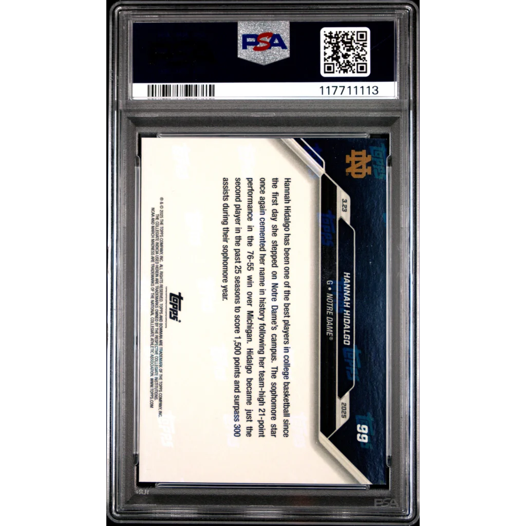 PSA 10 Graded 2024 Topps Bowman Hannah Hidalgo Rookie Card