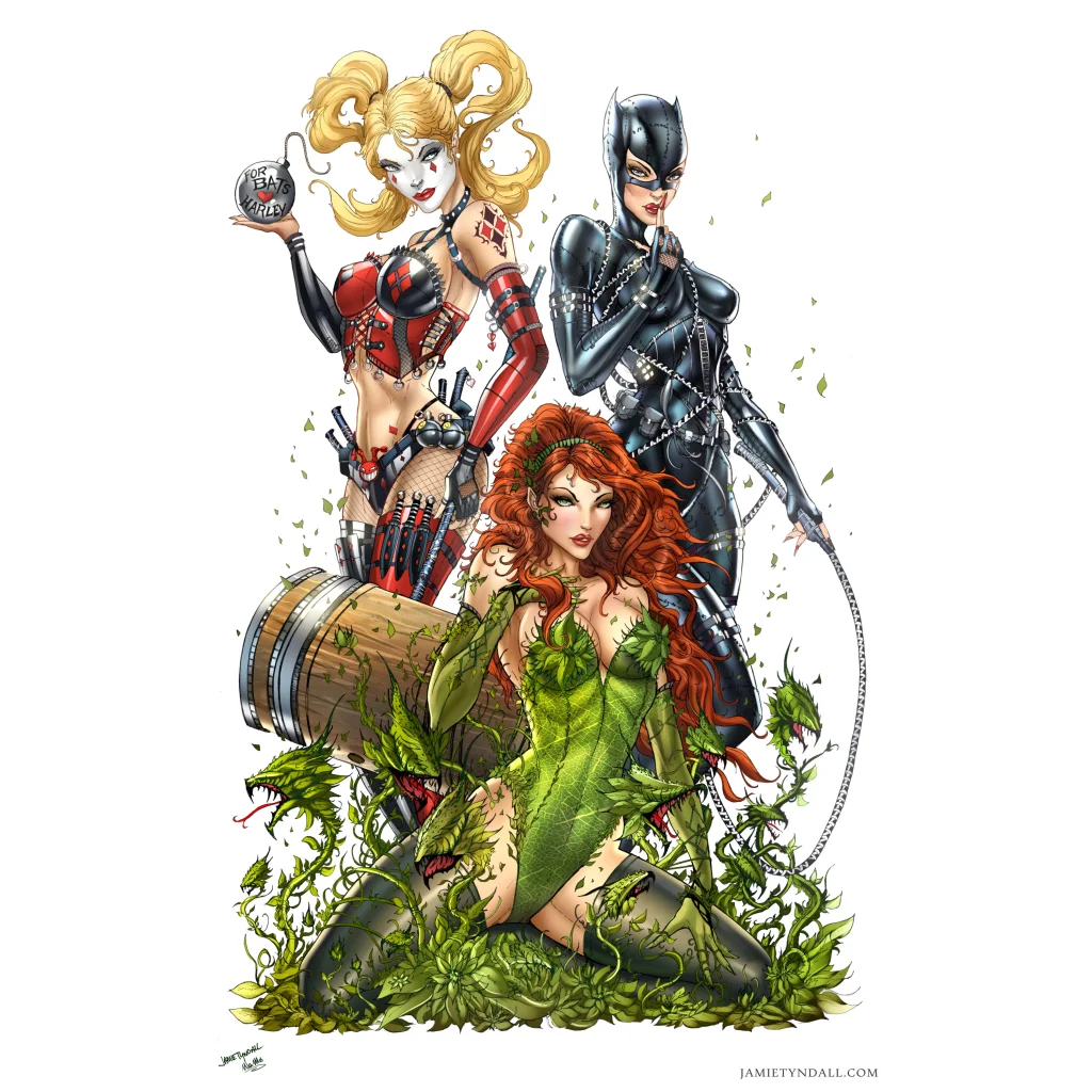 Green dragon vine bodysuit art print on brushed aluminum