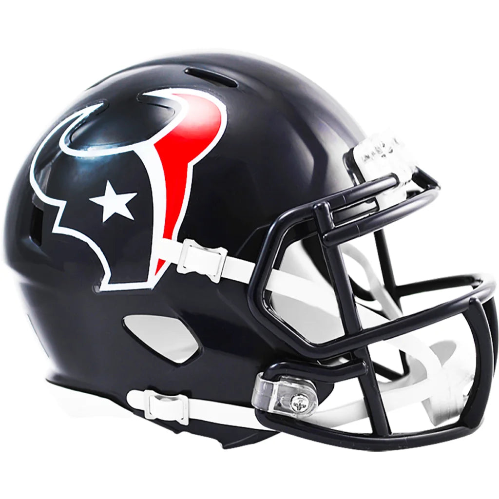 Houston Texans Speed Mini Football Helmet Collectible | Creative Sports | vintageantiquesgifts.com