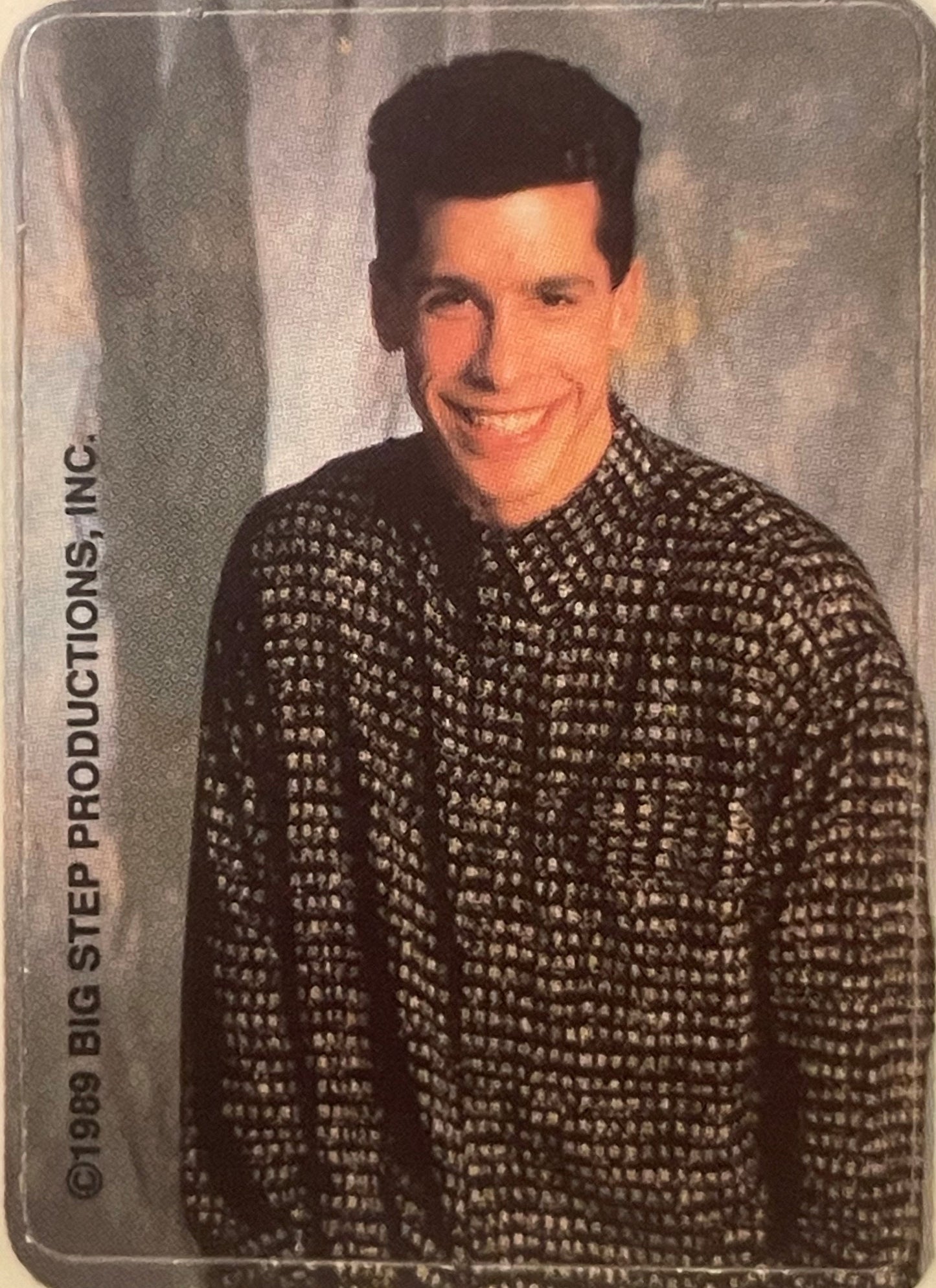Vintage 1989 New Kids on the Block Sticker Sheet - NKOTB Big Step Productions Boy Band Memorabilia Five Members Portraits ✨