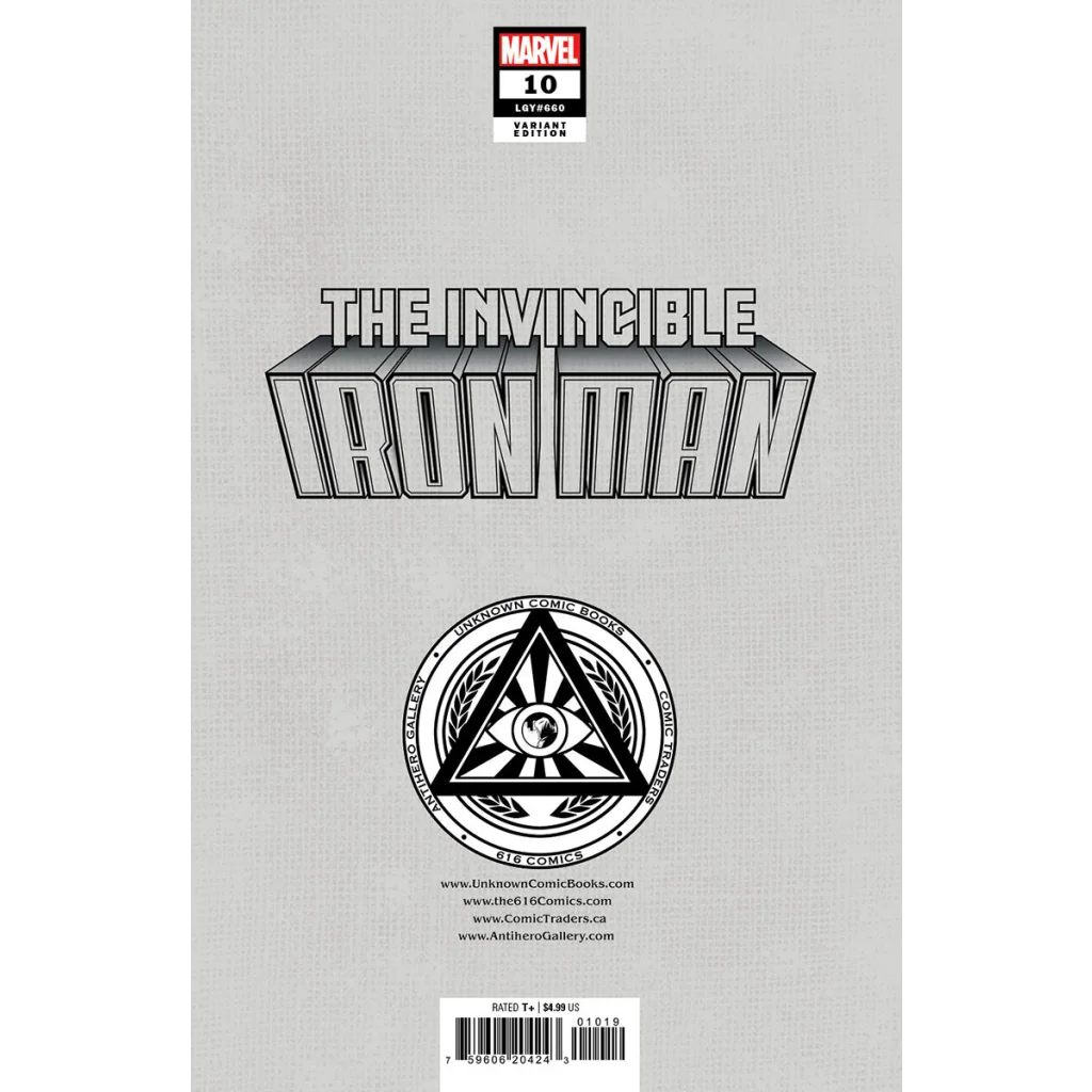 Invincible Iron Man wedding comic book with Iron Man logo collectible featuring Nathan Szerdy