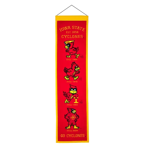Iowa State heritage banner celebrating team legacy