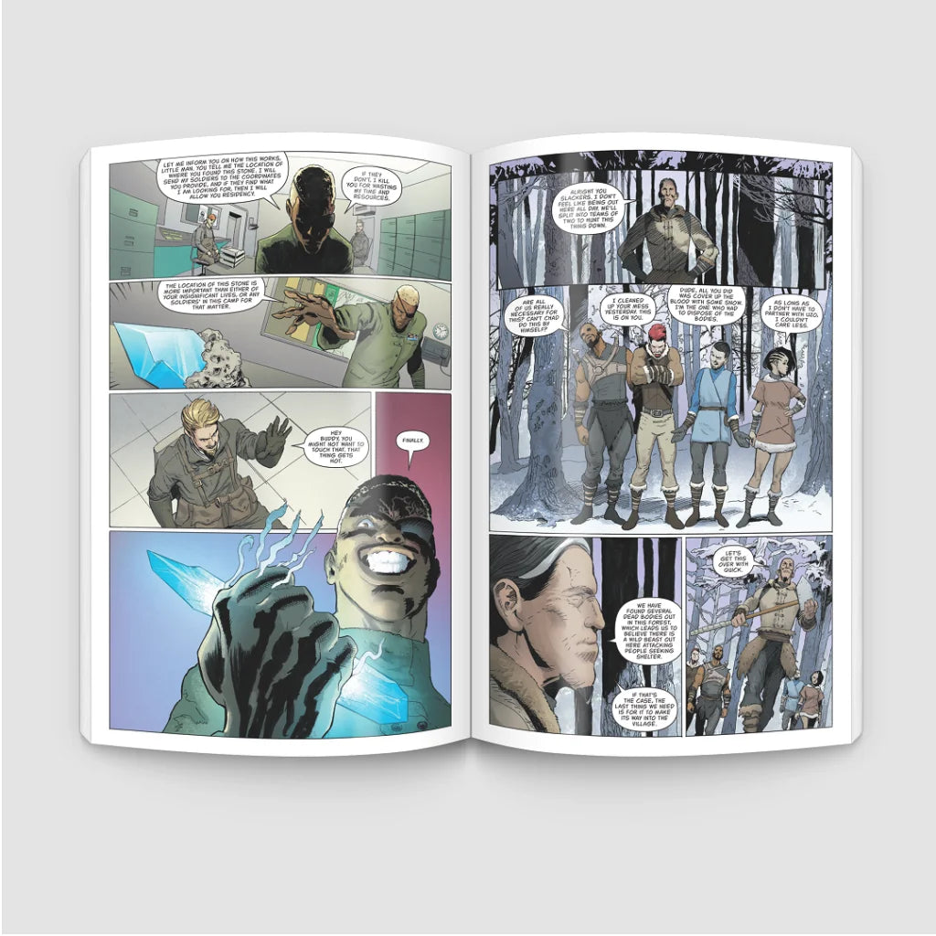 Open graphic novel by Eric Koda and Anthony Piper featuring Jason Derulo’s Future Shock