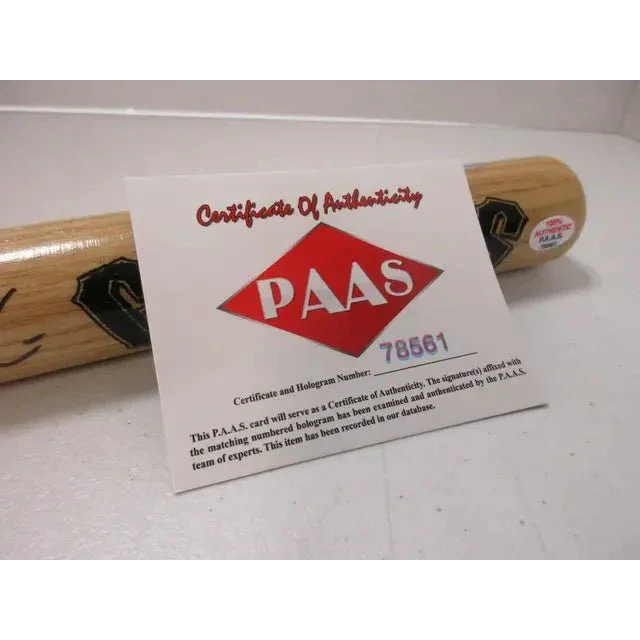 Wooden mini bat signed by Joey Bart of the San Francisco Giants with certificate of authenticity