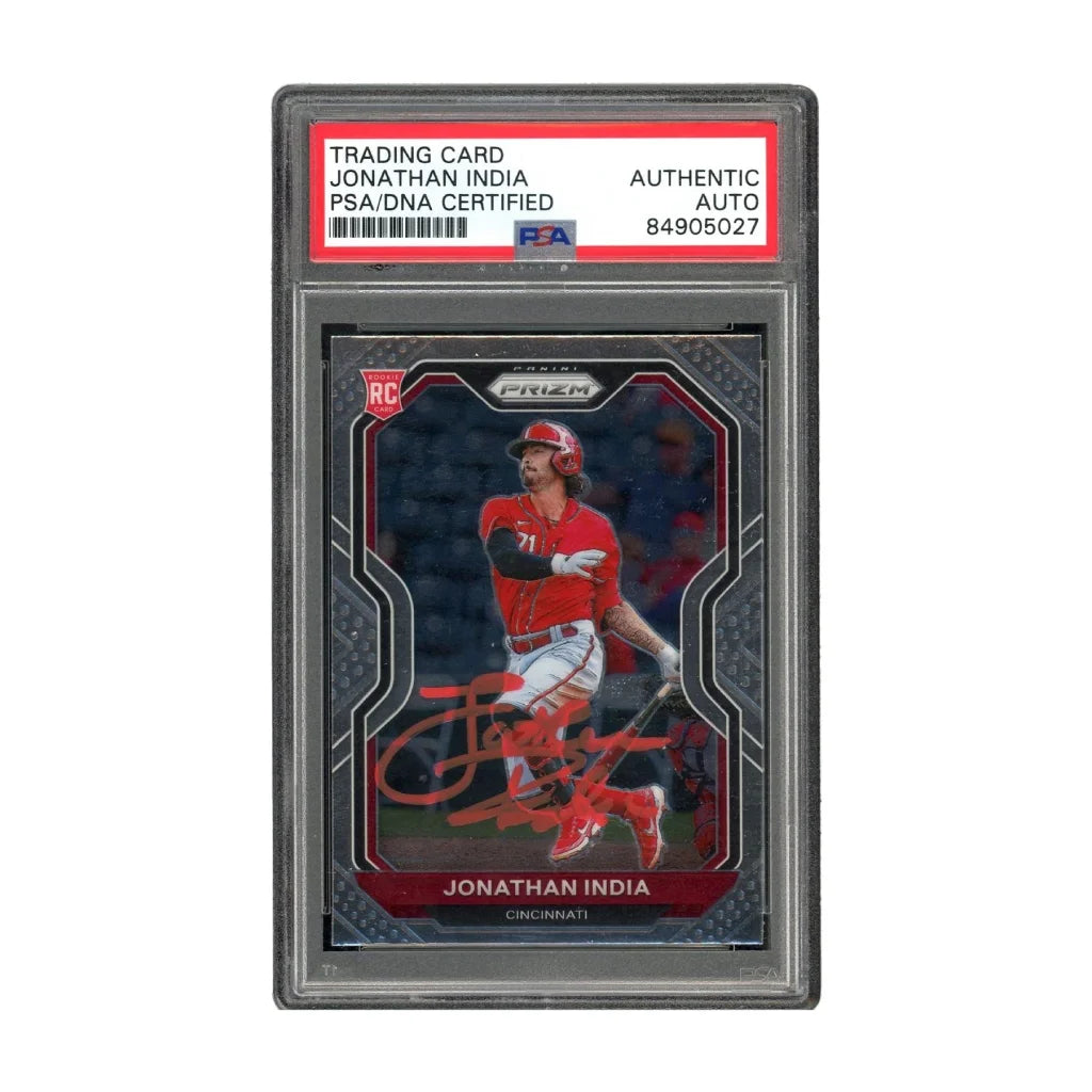 Jonathan India Authentic Auto Rookie Card PSA Signed | Creative Sports | vintageantiquesgifts.com