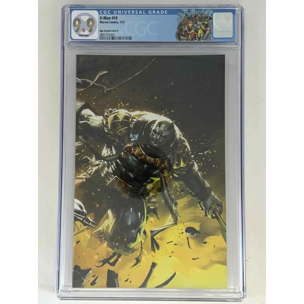 Kael Ngu exclusive virgin X-Men #14 CGC 9.9 gem mint slab