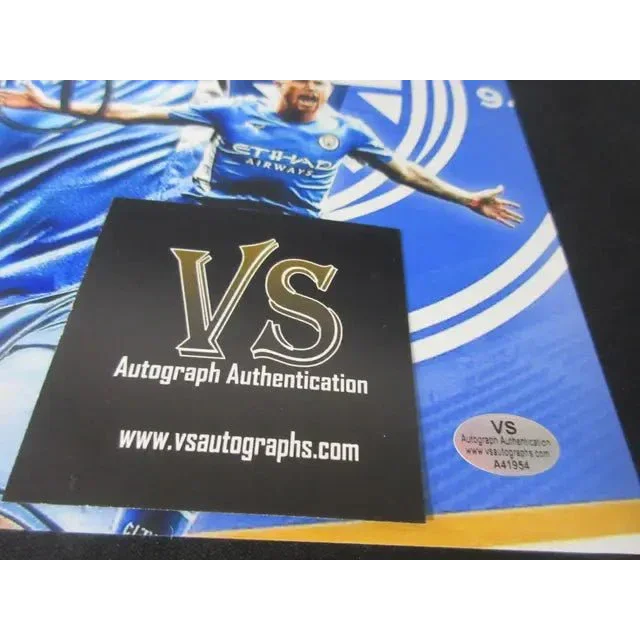 Autographed Kevin De Bruyne Manchester City signed 8x10 photo with authentication