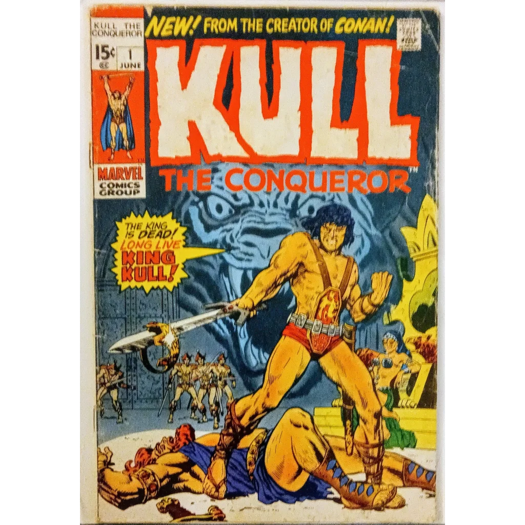 1970s Marvel Comics Kull the Conqueror issue 1 in GD+ condition