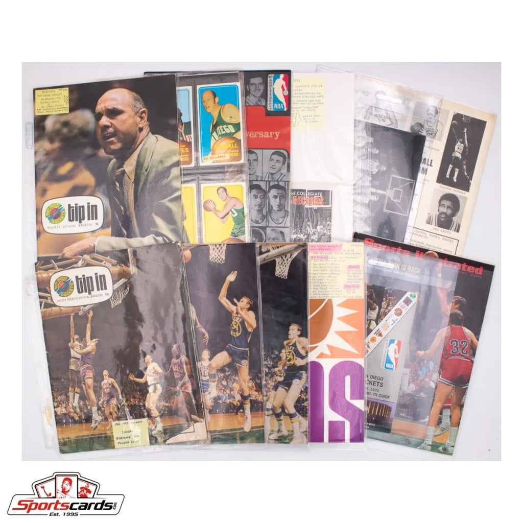 San Diego Rockets vintage basketball cards collection