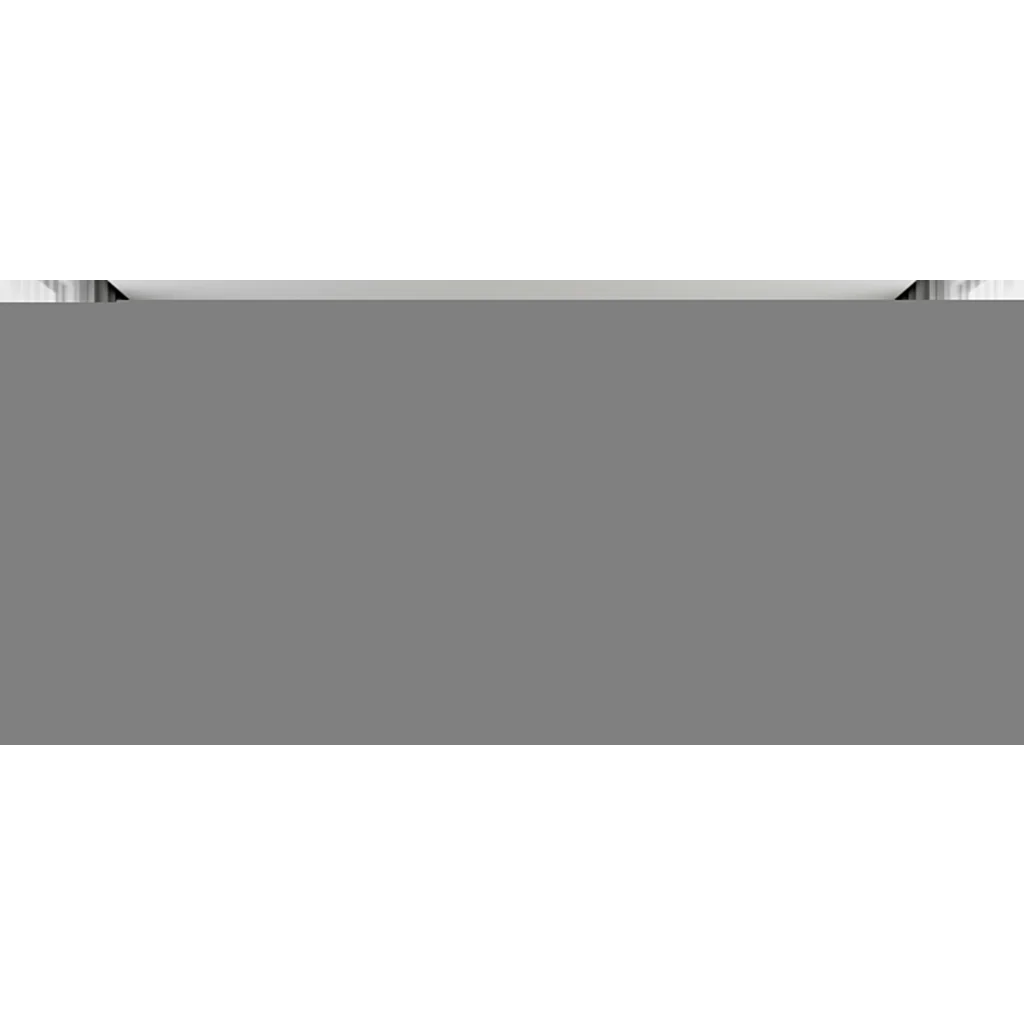 Sleek white glass wall art print with minimalist countertop design