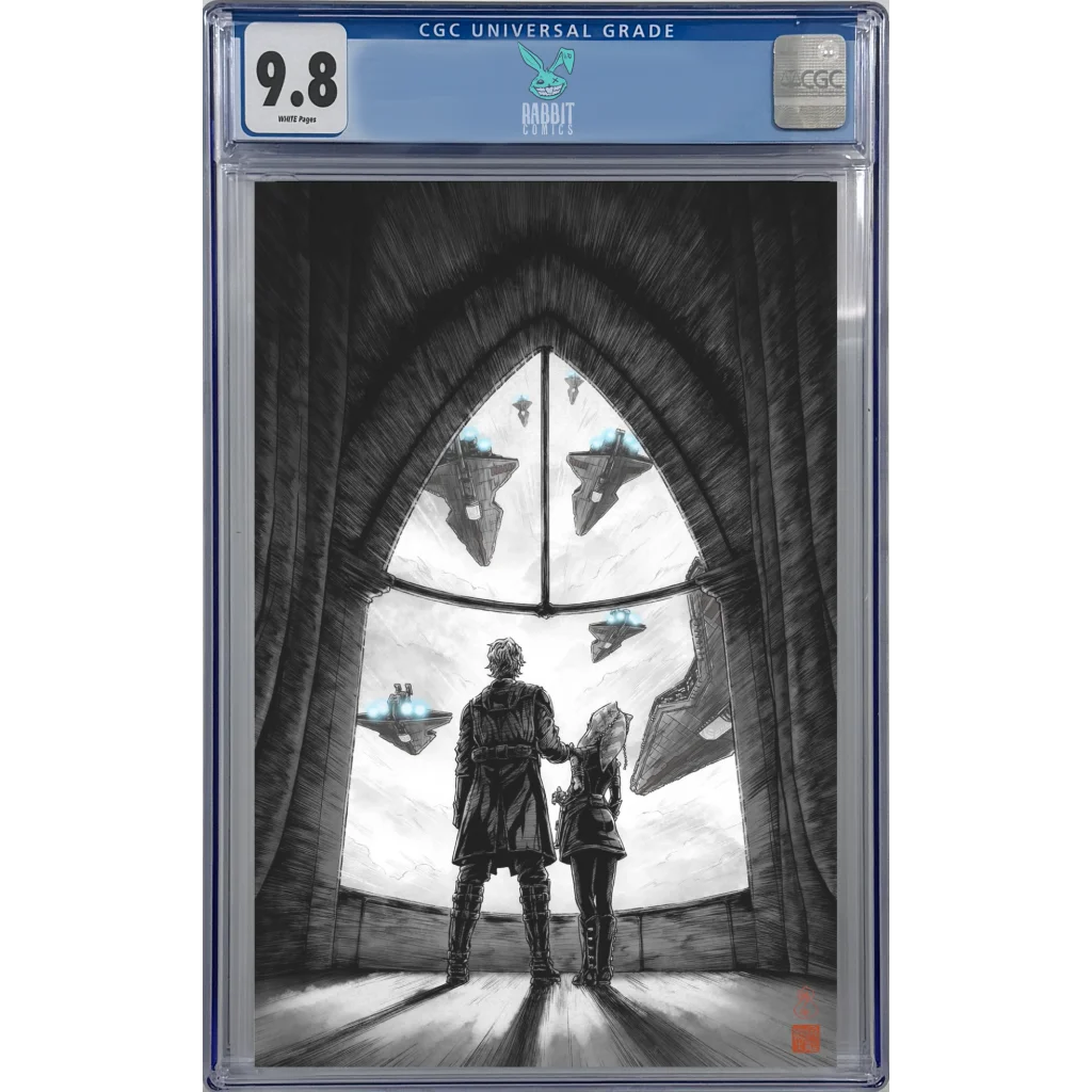 Limited edition Star Wars Gothic Cathedral comic cover issue 8, CGC 9.8 grade