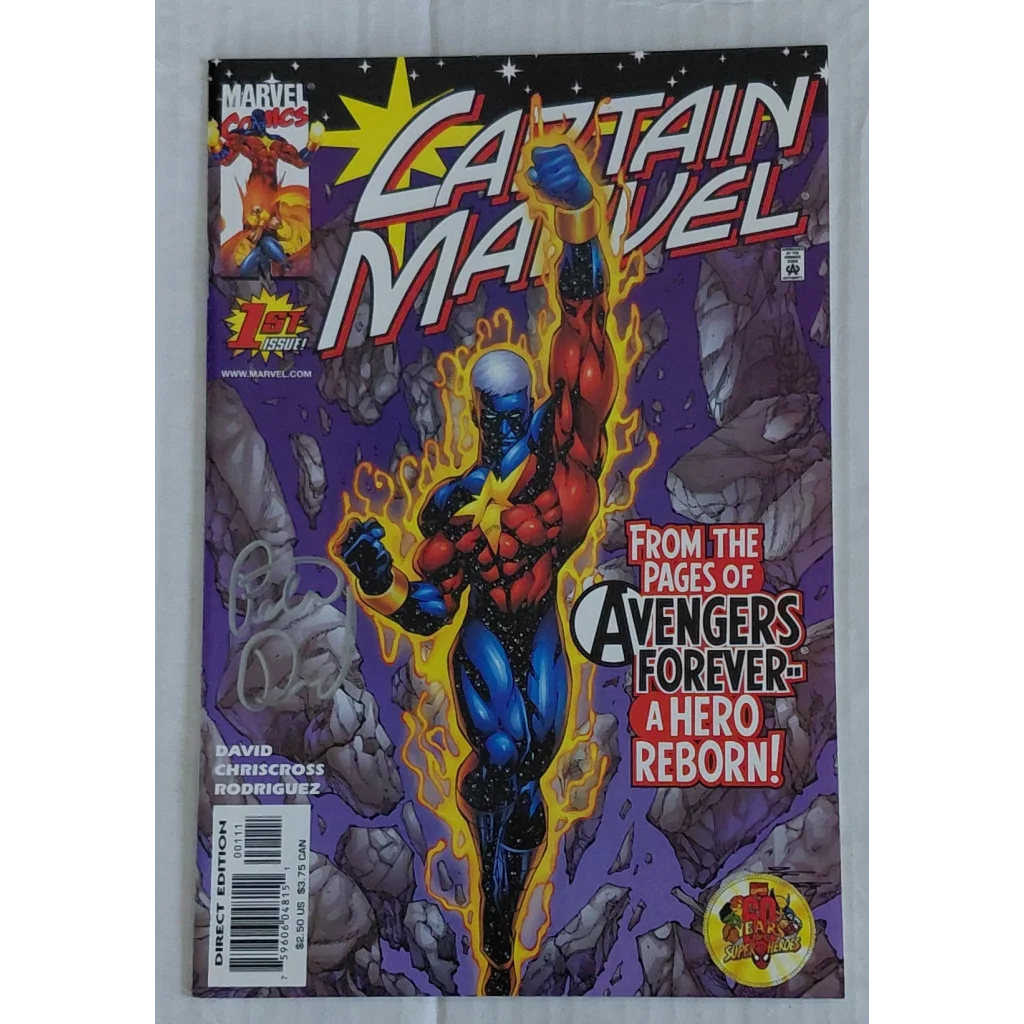 Marvel Comics: Captain Marvel V3 #01 (Signed)
