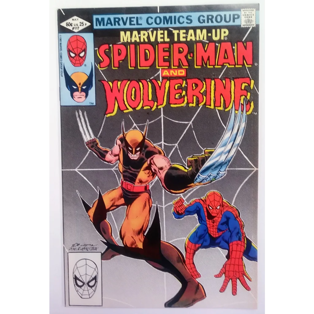 Marvel Comics Spider-Man Wolverine team-up comic book cover