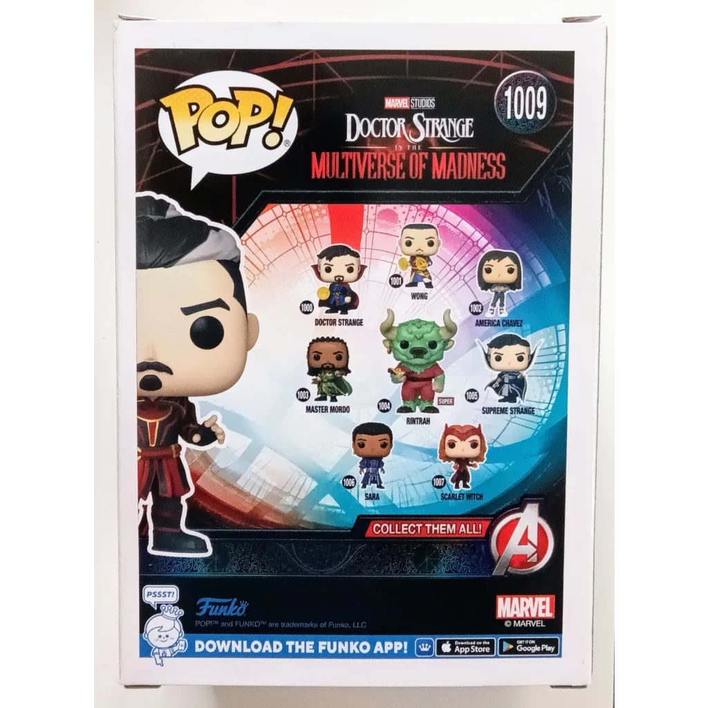 Defender Strange Marvel Funko Pop exclusive collectible figure