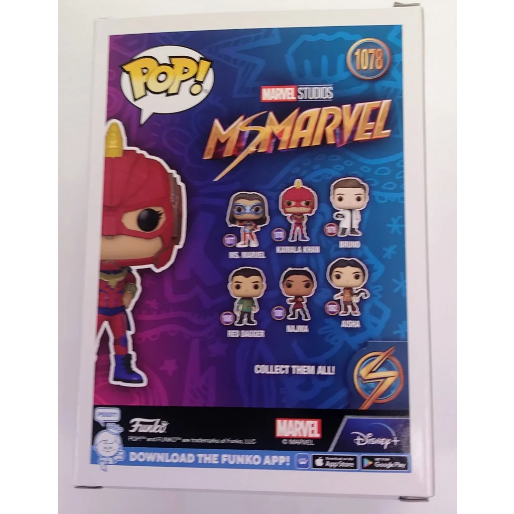 Kamala Khan Marvel Funko Pop Ms Marvel hero figure