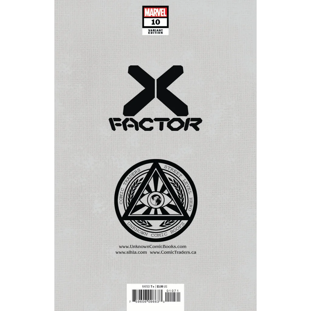 Marvel X-Factor comic book variant edition displayed for Marvel X-Factor #10 Gala Variant The Last Dance