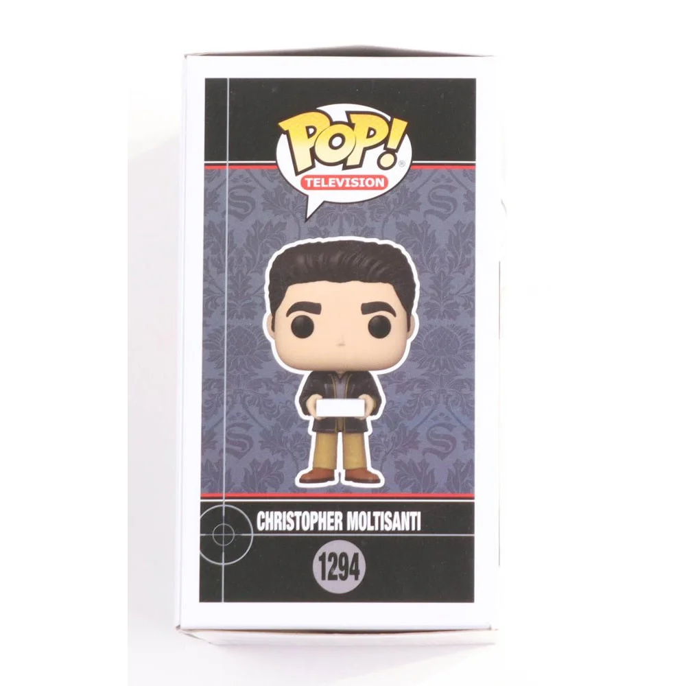 Funko Pop Christopher Moltisanti vinyl figure boxed, signed by Michael Imperioli