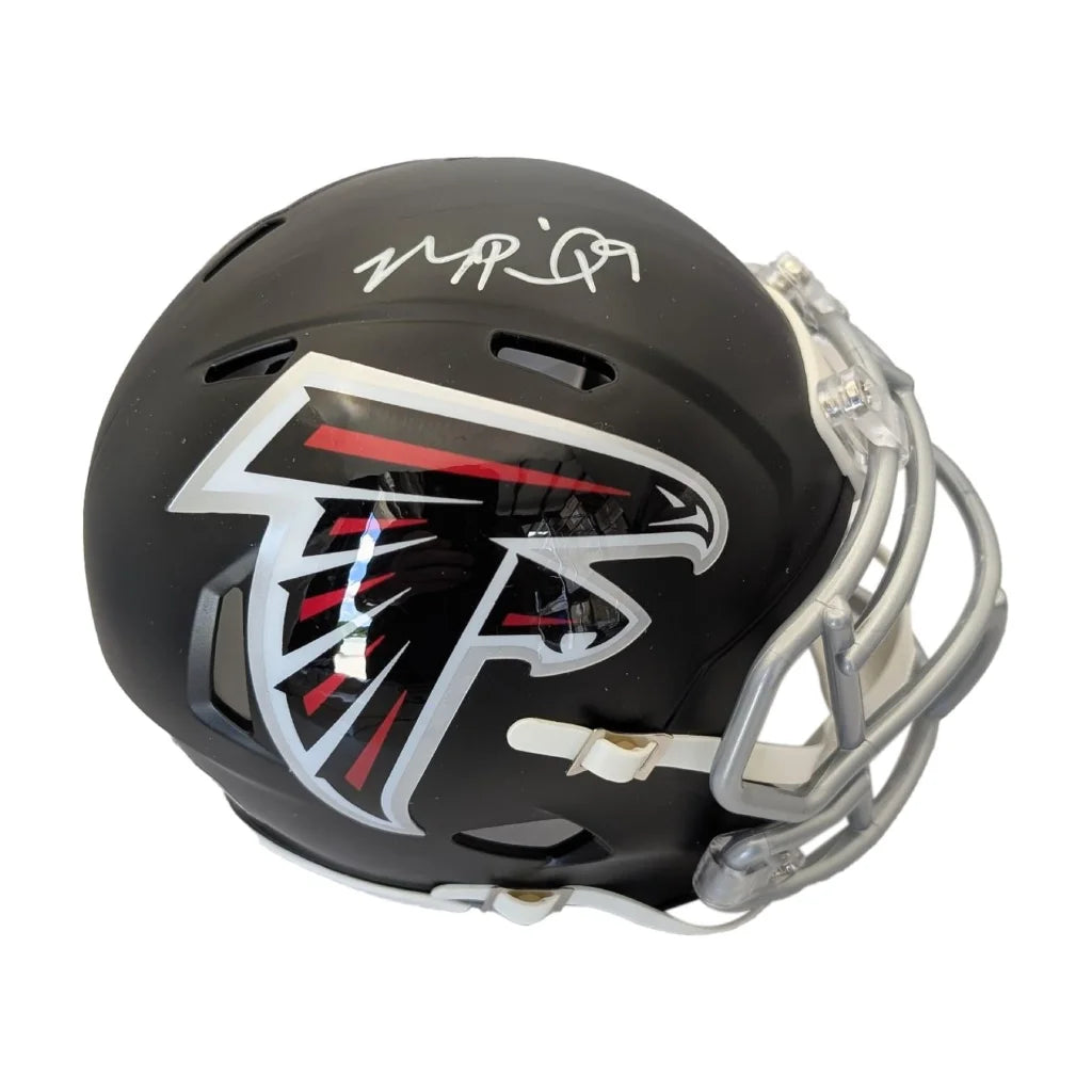 Michael Penix Signed Atlanta Falcons Riddell Speed Mini Helmet | Creative Sports | vintageantiquesgifts.com