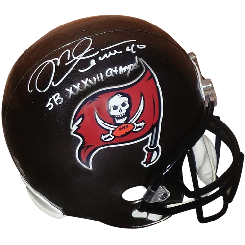 Tom Brady signed Tampa Bay Buccaneers full size replica helmet