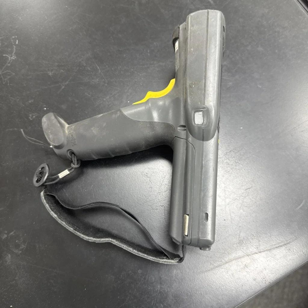 Motorola Symbol MC3090 gray barcode scanner with yellow grip