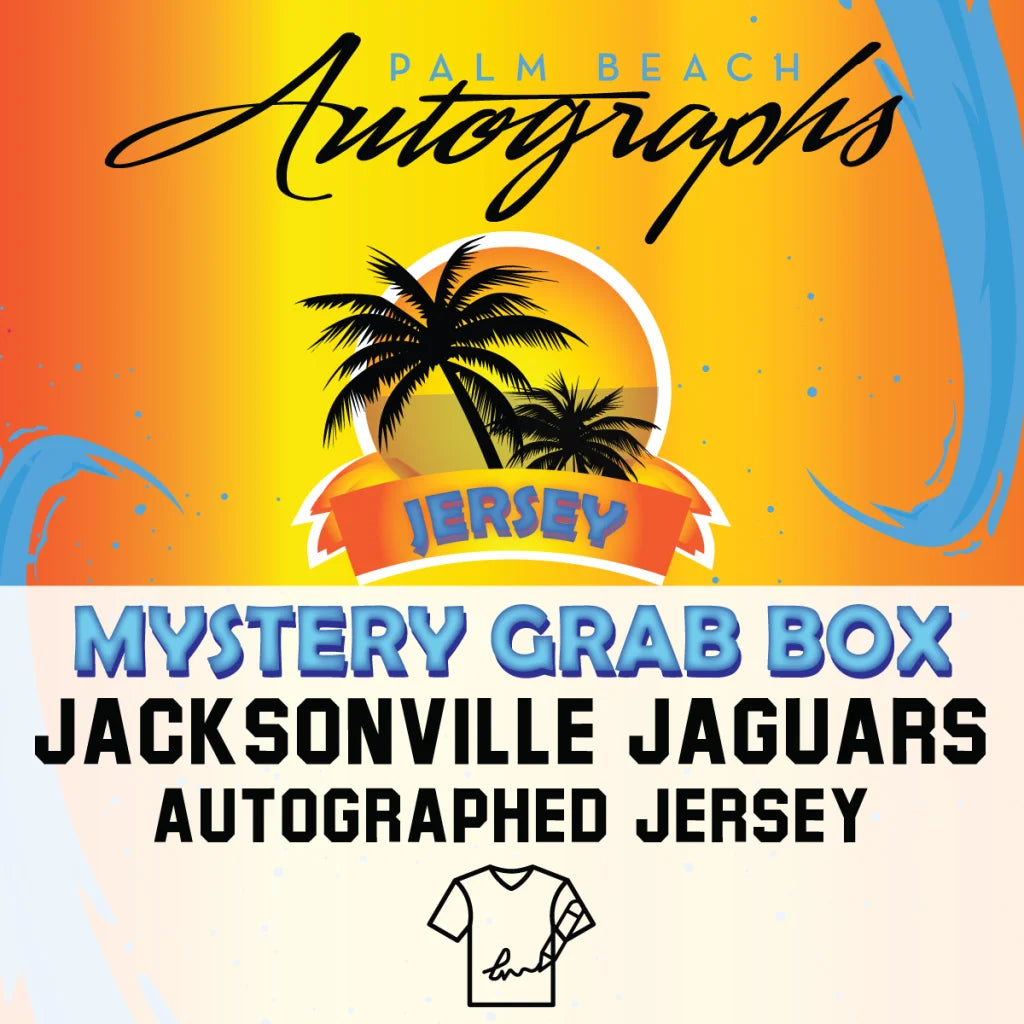 Mystery grab box with autographed Jacksonville Jaguars football jersey