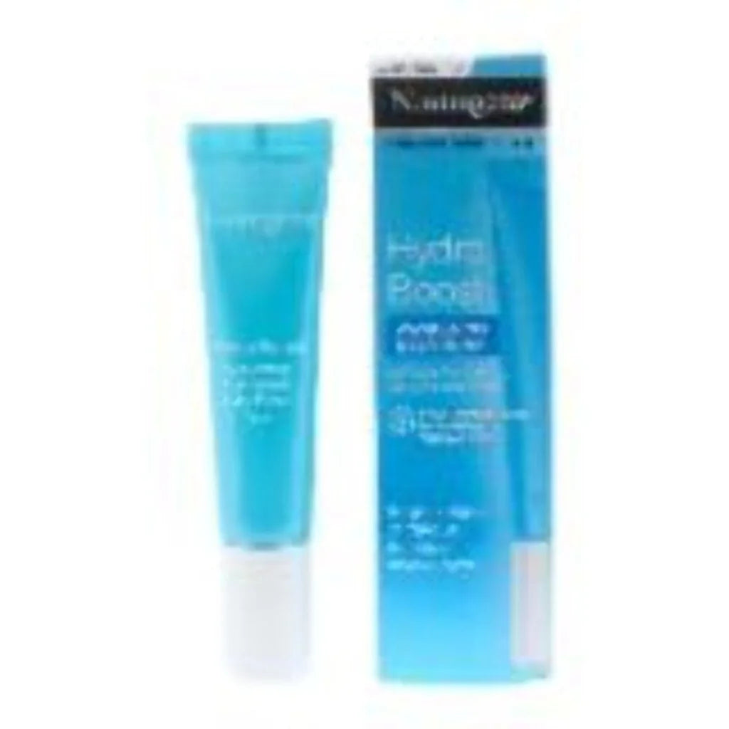 Neutrogena hydro boost eye cream with turquoise nailgrip polish tube