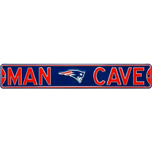 New England Patriots authentic street sign for man cave