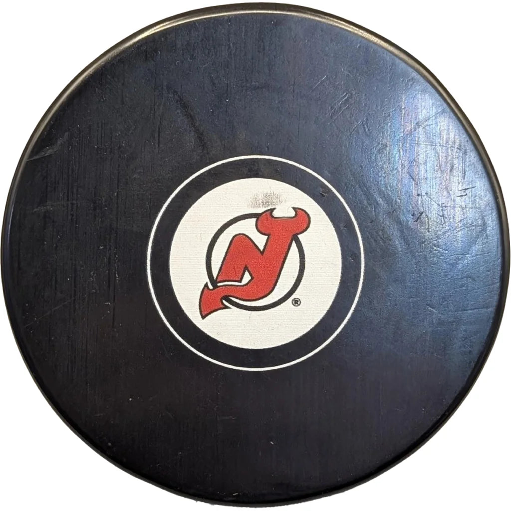 Officially licensed New Jersey Devils NHL hockey puck
