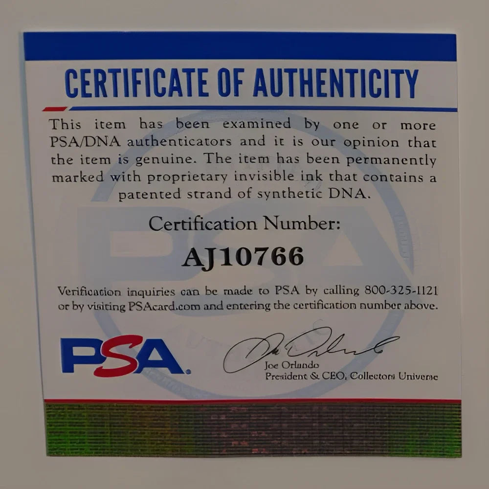 Nikita Kucherov autographed Tampa Bay Lightning blue jersey with JSA cert AJ10766