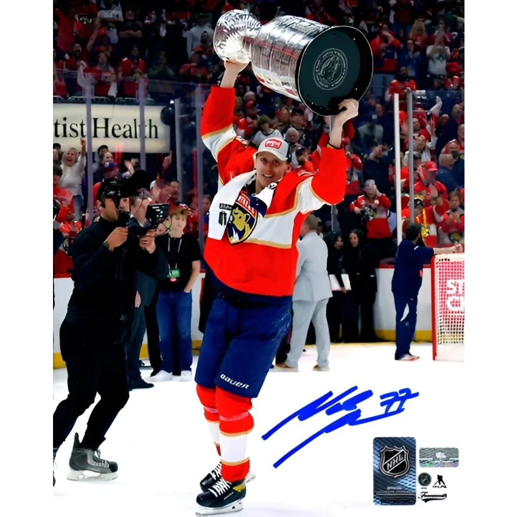 Niko Mikkola Florida Panthers Stanley Cup 8x10 photo