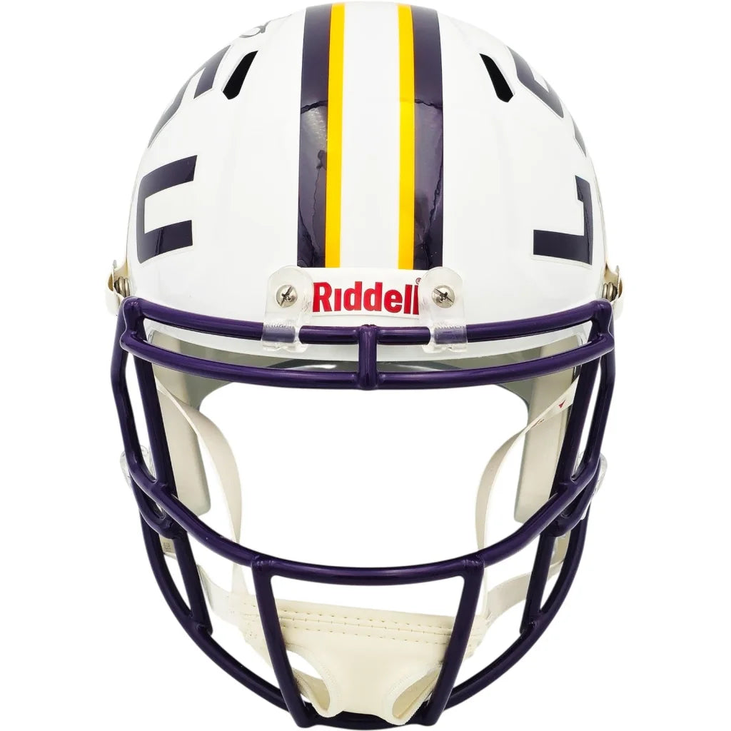 Odell Beckham Jr. autographed LSU Louisiana State Tigers replica helmet