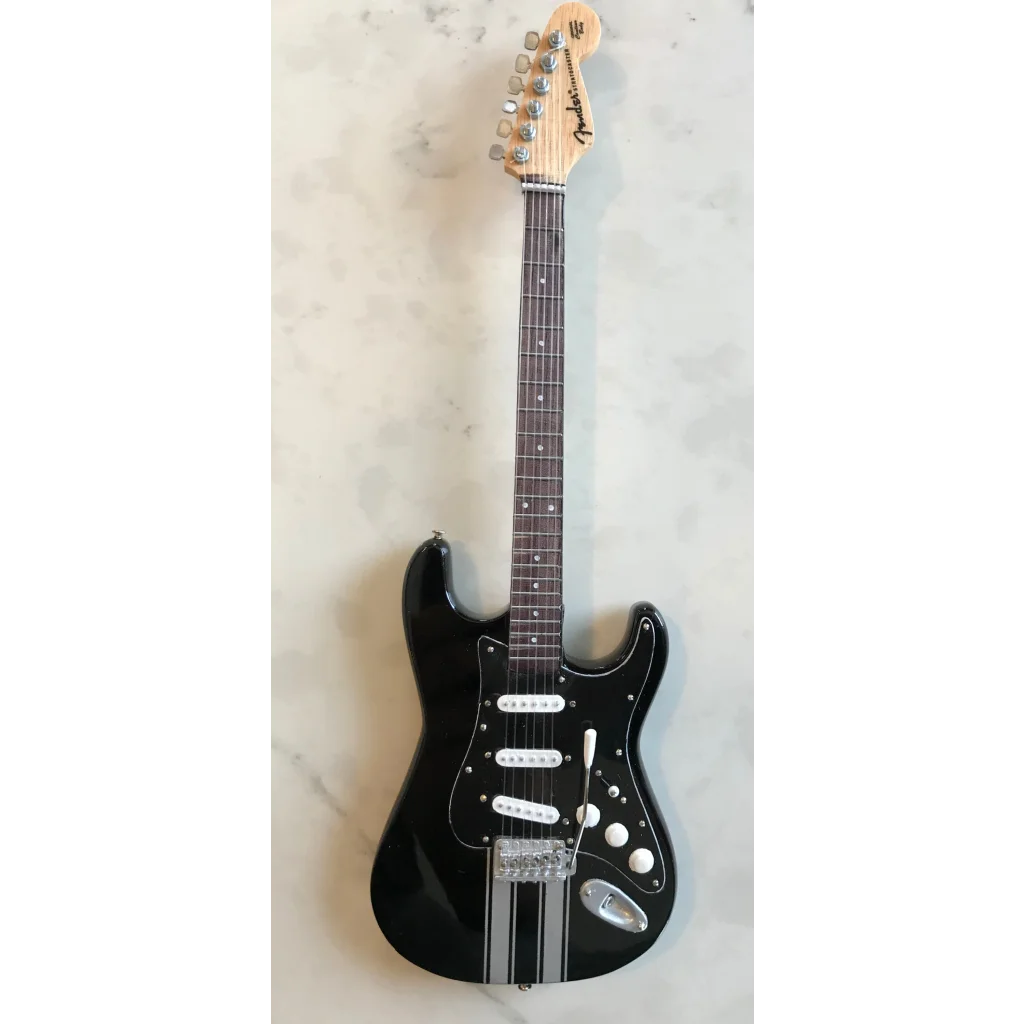 Officially licensed Kenny Wayne Axe Heaven mini black Stratocaster guitar