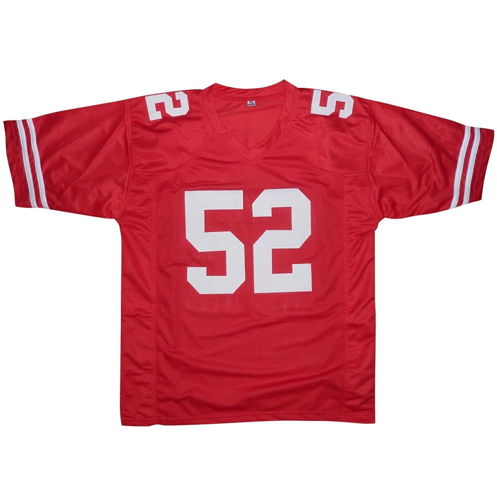 Patrick Willis autographed San Francisco red #52 jersey with white stripes