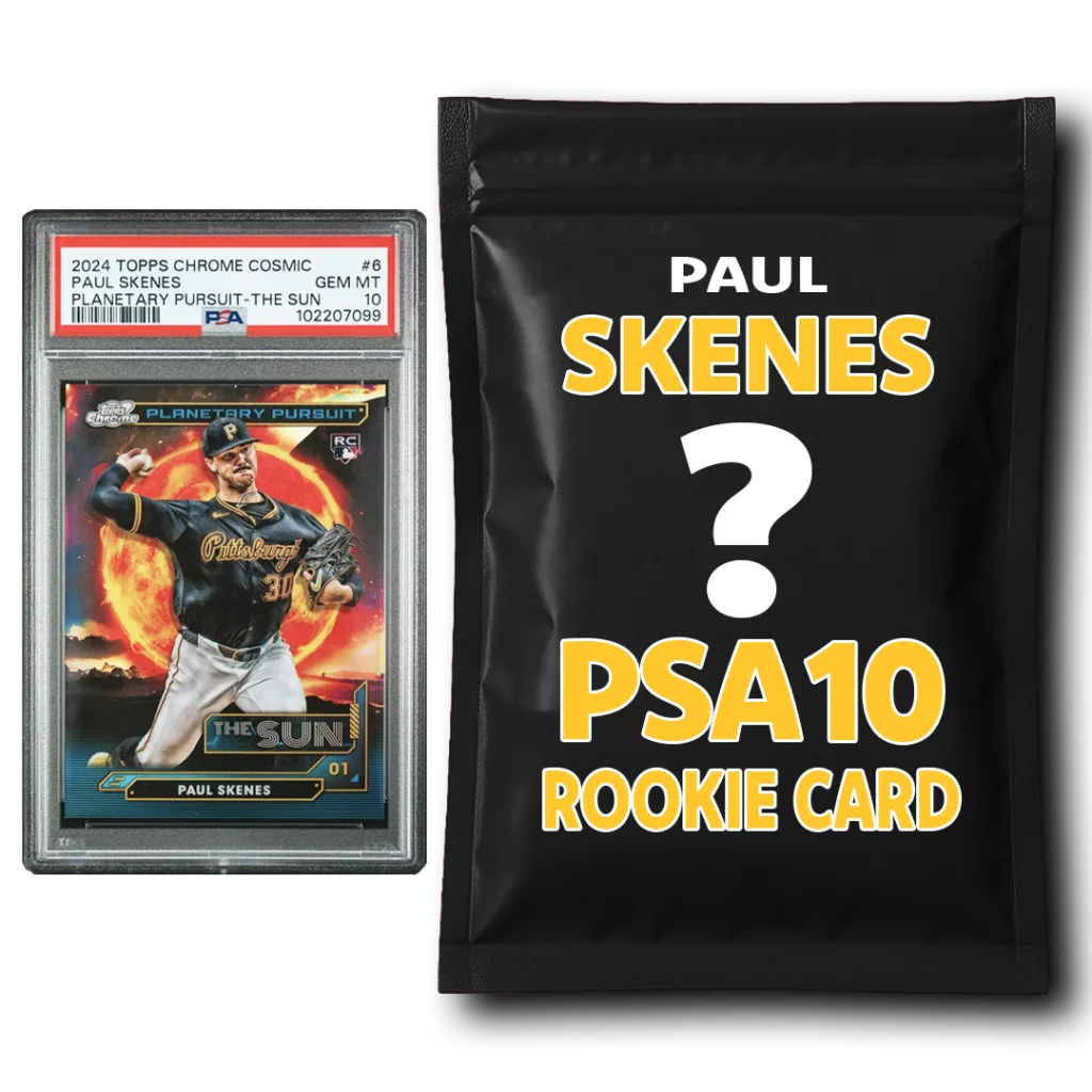 Paul Skenes PSA 10 Graded Rookie Baseball Card Mystery Pack | Hall of Fame Sports Memorabilia | vintageantiquesgifts.com