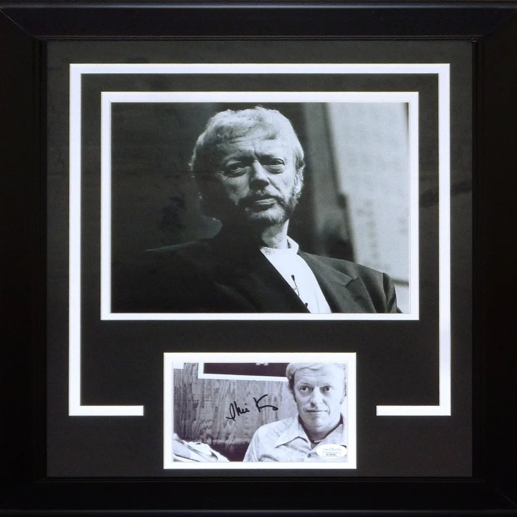 Phil Knight signed deluxe framed 4x6 photo in black frame with white mat