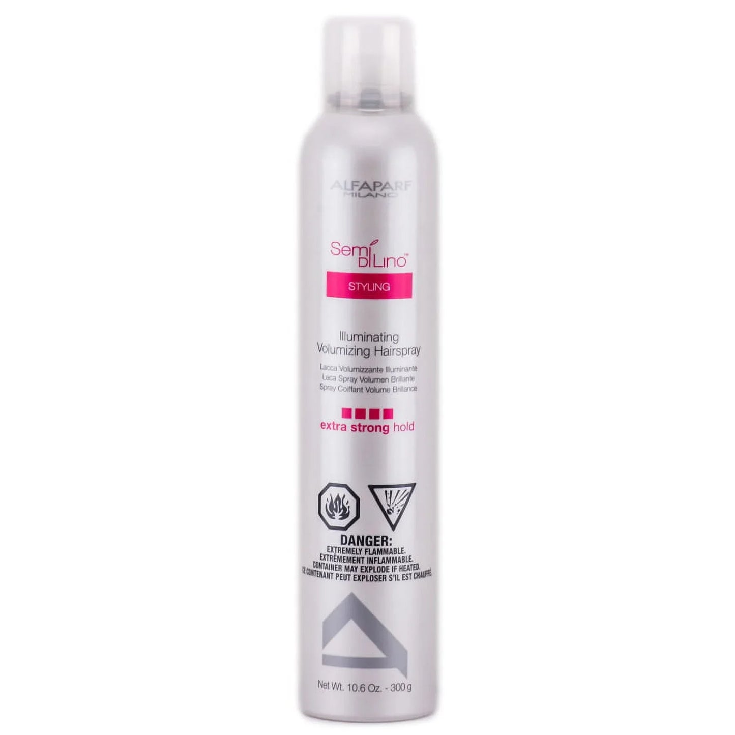 Alfaparf Semi Di Lino Extra Strong Hold Illuminating Hairspray, 10.6 Ounce