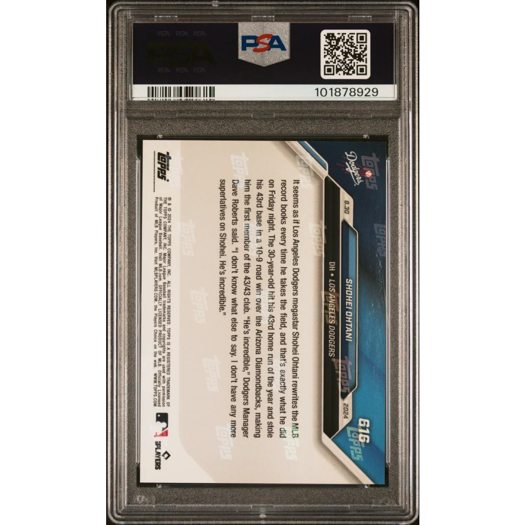 1987 Donruss PSA 6.5 graded baseball card of player in action