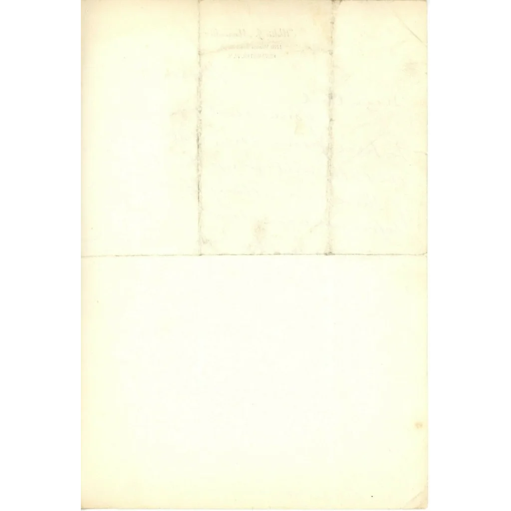 Rabbit Maranville handwritten letter on cream grid paper