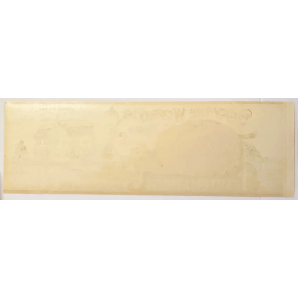 Off-white rectangular surface from Salem County antique 1910s defy by Samuel Lewis Kelty