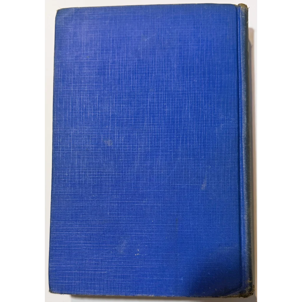 Blue hardcover book with textured cloth cover from Stewart Edward White’s Bobby Orde series