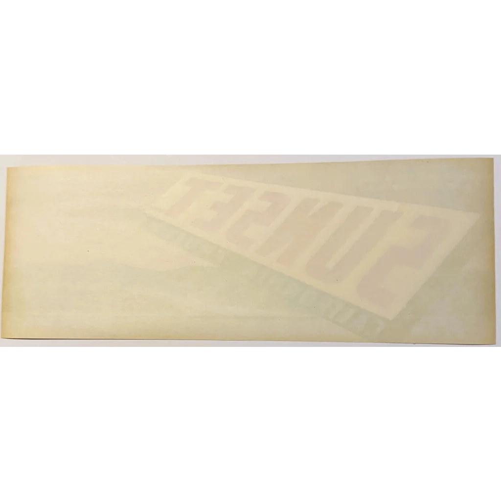 Faded rectangular sheet from Rare 1940s San Joaquin Valley fruit label by Joseph Gazzara