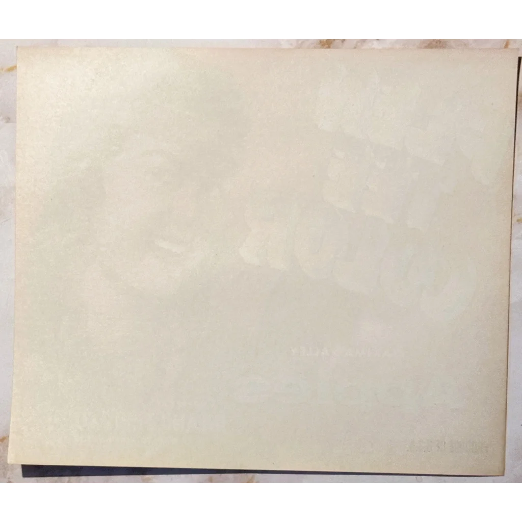 Blank off-white cream paper for Rare 1950s Native Beauty Apple Crate Label design